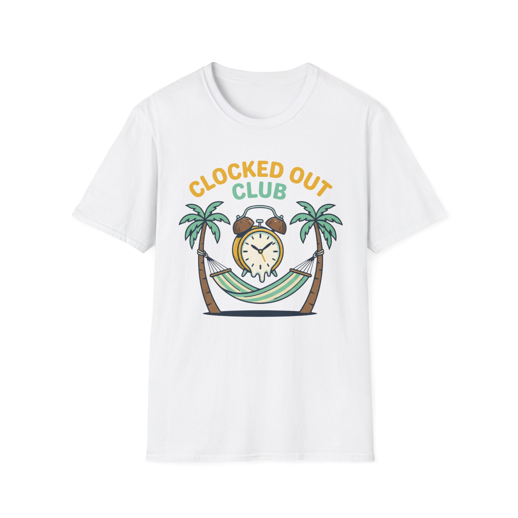 Clocked Out Club Clock T-Shirt
