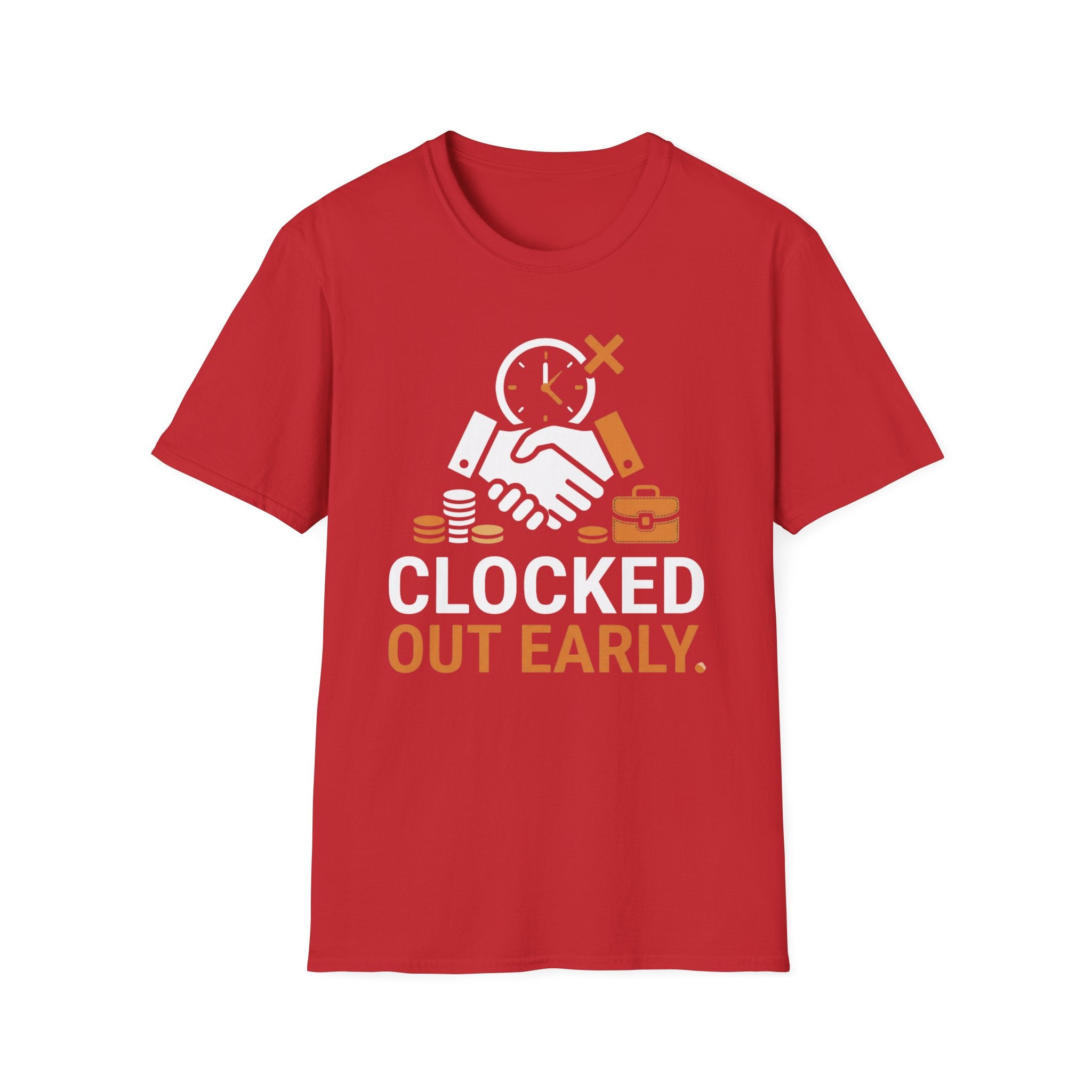 Clocked Out Early Hands T-Shirt