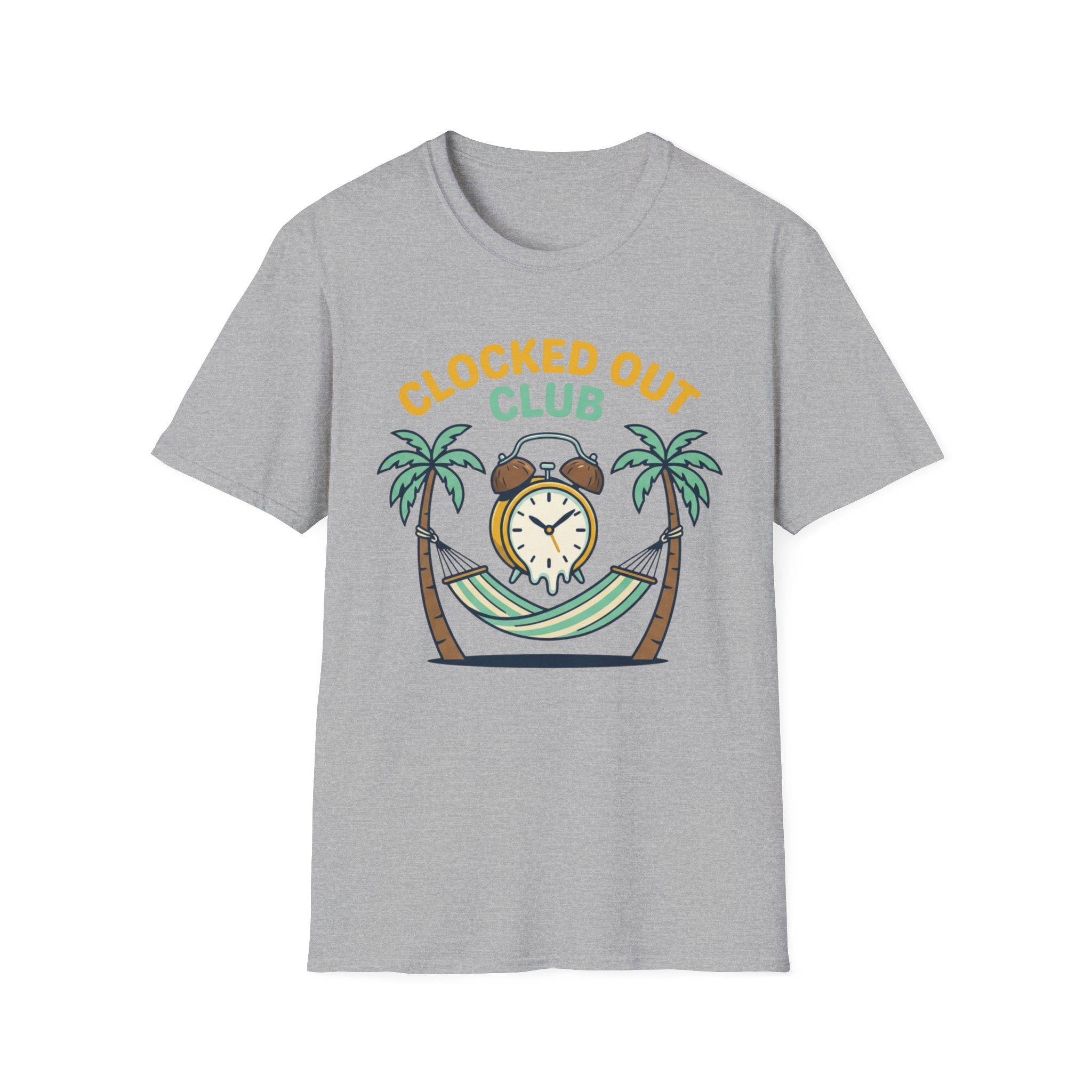 Clocked Out Club Clock T-Shirt