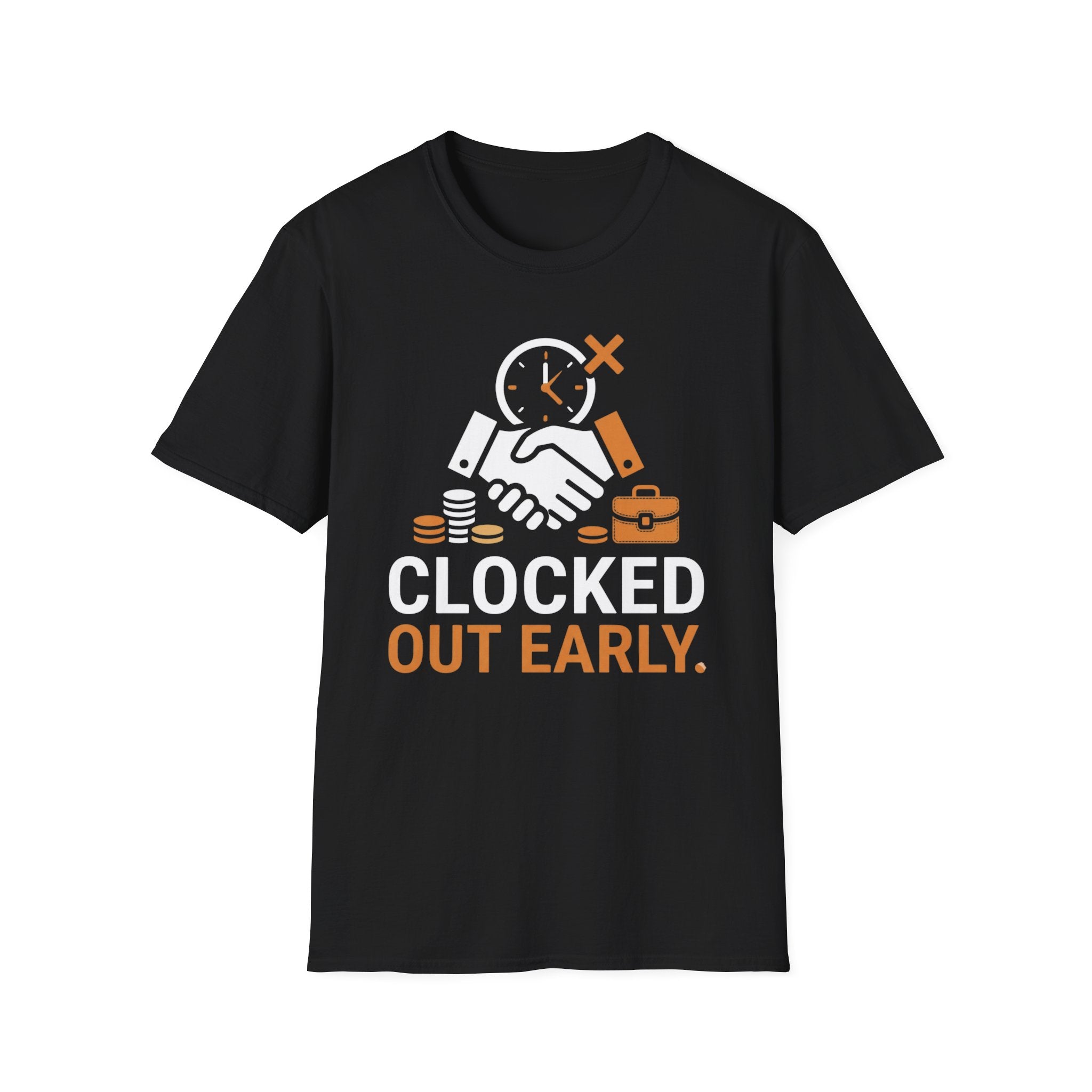 Clocked Out Early Hands T-Shirt