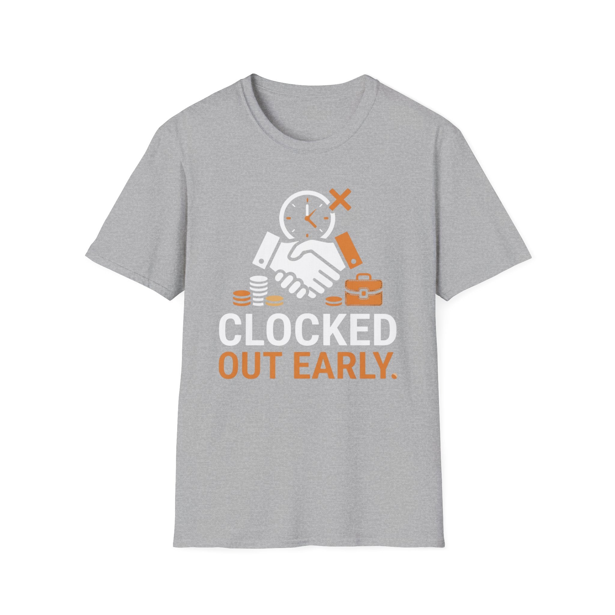 Clocked Out Early Hands T-Shirt