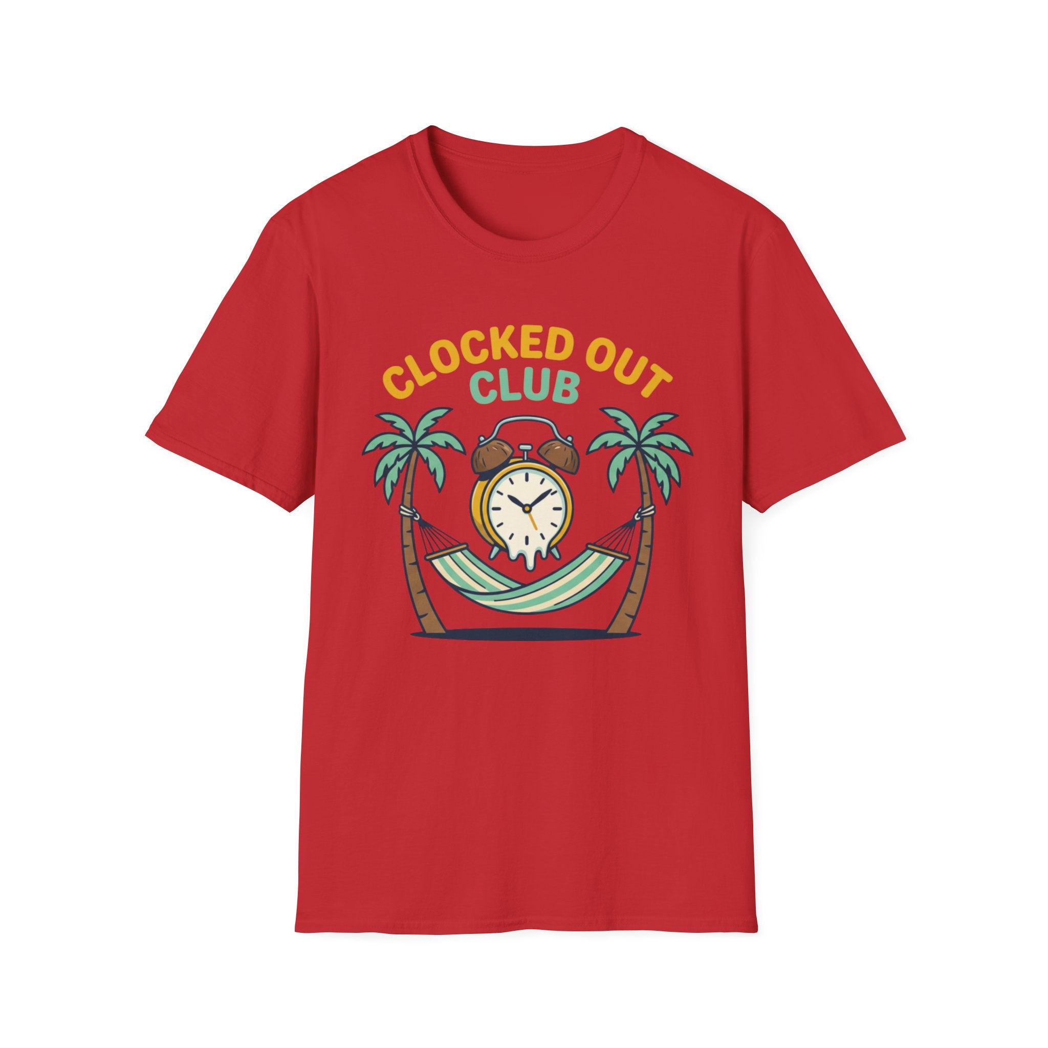 Clocked Out Club Clock T-Shirt