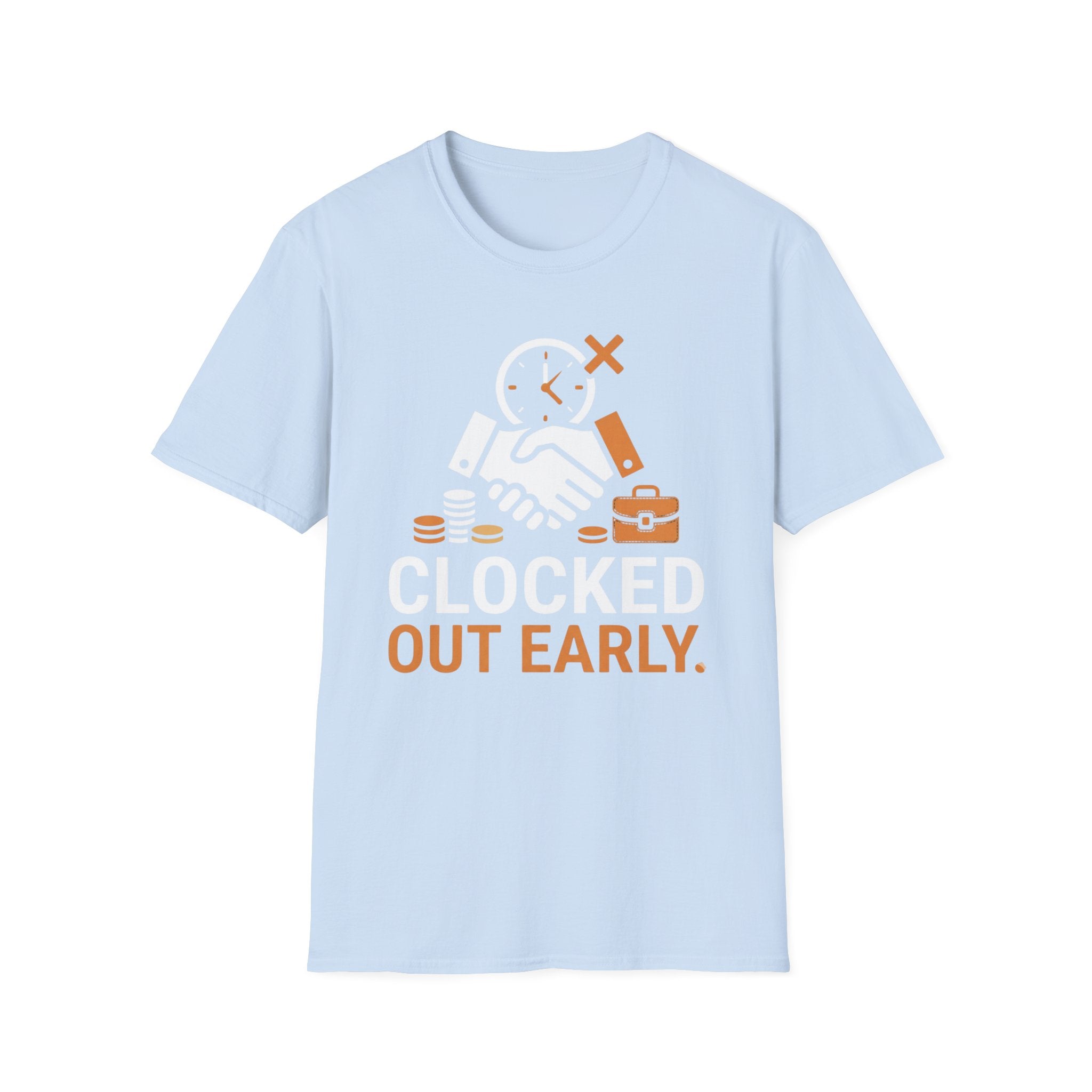 Clocked Out Early Hands T-Shirt