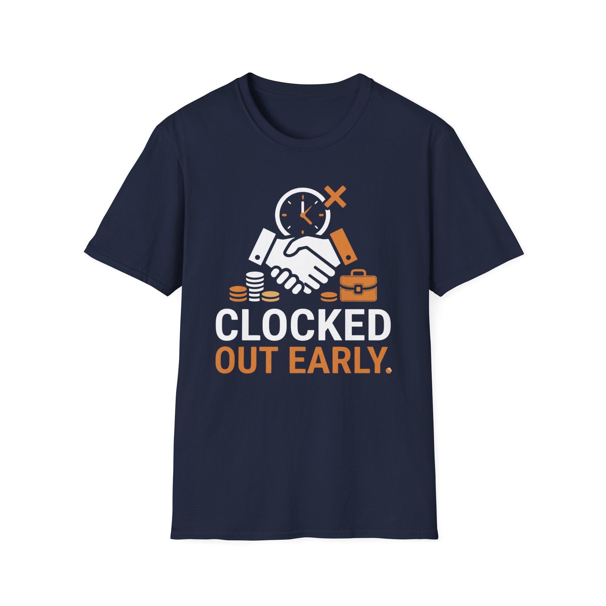 Clocked Out Early Hands T-Shirt