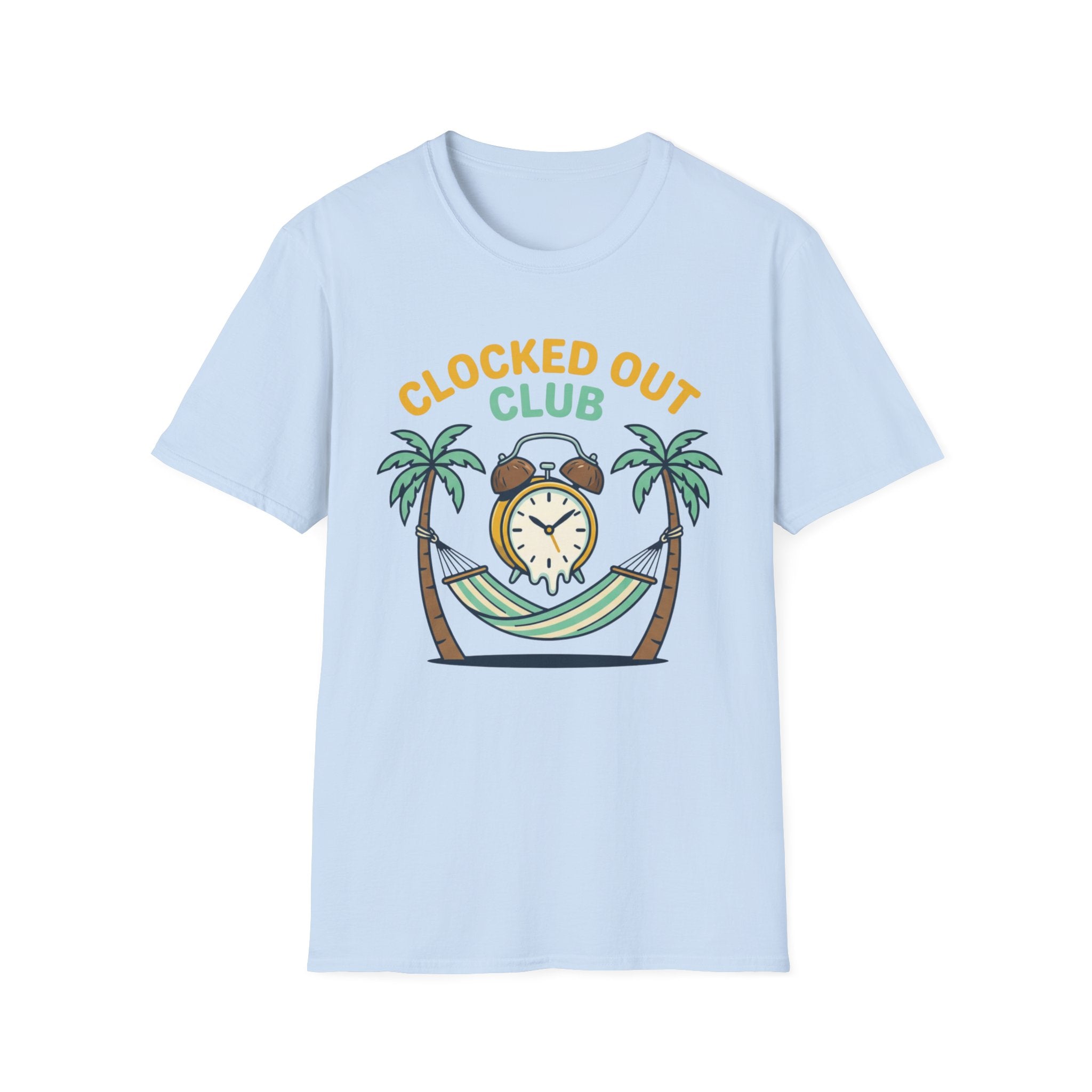 Clocked Out Club Clock T-Shirt