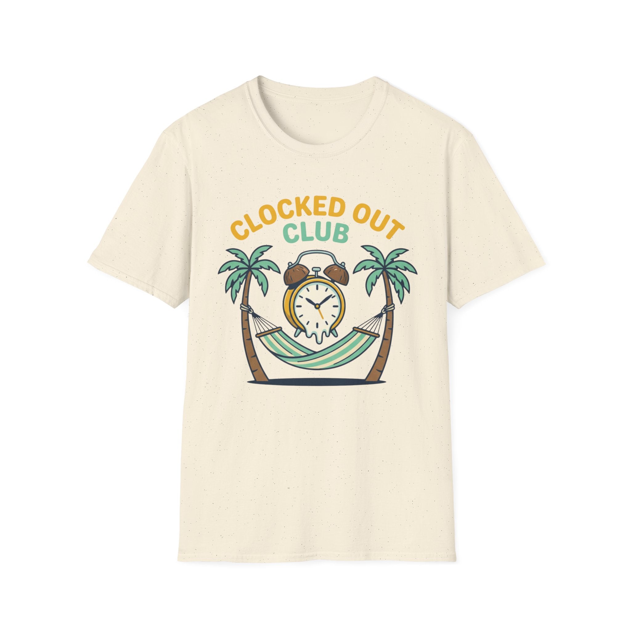 Clocked Out Club Clock T-Shirt